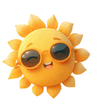 Download a bright, cheerful sun animation for PowerPoint and Google Slides. Perfect for summer-themed presentations and educational content.