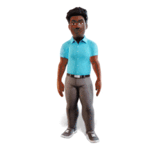 Download this angry character GIF showing a 3D animated figure making a frustrated gesture. Ideal for slides, education, and visual storytelling.