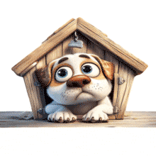 Download this heartwarming dog animation to add charm and warmth to your PowerPoint Animation.