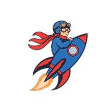 This Cartoon Rocketman PowerPoint Animation captures the spirit of adventure and innovation, perfect for engaging presentations.