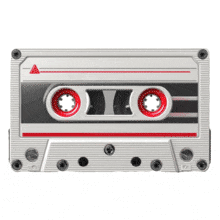 This nostalgic cassette tape PowerPoint Animation captures the essence of retro music culture.