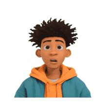 This surprised youth PowerPoint Animation captures astonishment, perfect for engaging presentations.