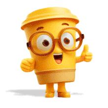 This happy coffee cup PowerPoint Animation brings joy and energy to your slides, perfect for engaging your audience.