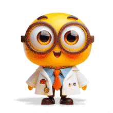 Download this cheerful doctor emoji animation to bring warmth to healthcare presentations.