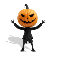 Download this animated jack o lantern character dancing with spooky charm. Perfect for Halloween, parties, fall themes, and fun seasonal presentations.
