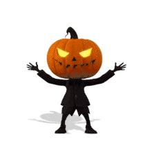 This playful Pumpkin Character animation brings a festive Halloween spirit to your PowerPoint Animation.