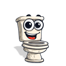This playful Happy Toilet animation adds a humorous touch to hygiene discussions in your PowerPoint Animation.
