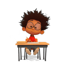 Enhance your education slides with a student writing animation that inspires focus, creativity, and learning in PowerPoint and Google Slides.