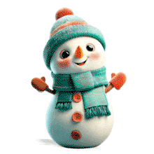 This PowerPoint Animation of a joyful snowman waving adds a festive touch to winter-themed slides, perfect for download.