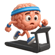 Download this engaging PowerPoint Animation featuring a brain running on a treadmill to promote mental fitness.