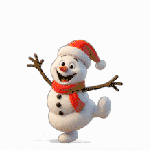 Download this cheerful Dancing Snowman PowerPoint Animation to bring festive joy to your holiday presentations.