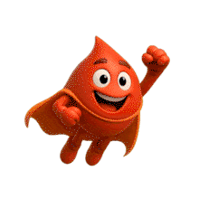 Download this cheerful Superhero Blood PowerPoint Animation to enhance your health awareness presentations.