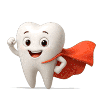 Download this Strong Tooth Superhero PowerPoint Animation to promote dental health in an engaging way.