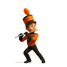 Download this PowerPoint Animation featuring a Marching Band Flute Player to enhance your music education presentations.