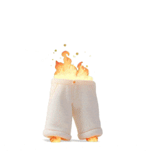 Download this PowerPoint Animation featuring burning pants to illustrate themes of honesty and integrity in your presentations.