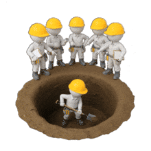 Download this PowerPoint Animation about Too Many Supervisors to enhance your presentation with engaging visuals.