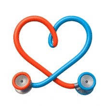 Download this PowerPoint Animation featuring a stethoscope heart to enhance your health-related presentations.