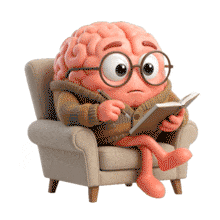 Download this engaging PowerPoint Animation featuring a brain character for your mental health presentations.