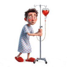 Download this humorous PowerPoint Animation of a Love Sick Patient to add emotion and fun to your presentations.