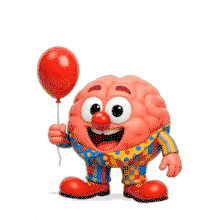 Download this fun Clown Brain PowerPoint Animation.