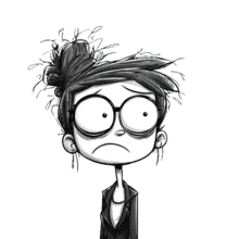 Download this PowerPoint Animation featuring an expressive character illustrating emotional depth.