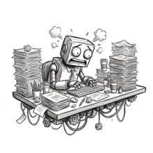 Download this Stressed Robot PowerPoint Animation.