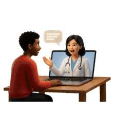 Download this engaging PowerPoint Animation for virtual appointments.