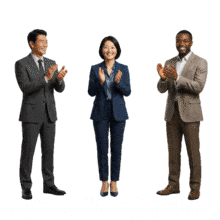 Download this engaging PowerPoint Animation featuring businesspeople clapping to enhance your presentations.
