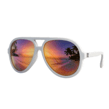 Download this beach sunglasses PowerPoint Animation.
