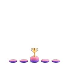 Download this engaging PowerPoint Animation showcasing a Graph Bar Winner theme.