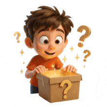 Download this engaging PowerPoint Animation of a mystery box opening.