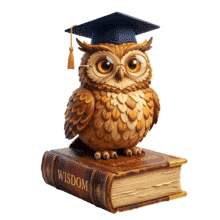 Download this Graduate Owl PowerPoint Animation. Perfect for educational themes and celebrations.
