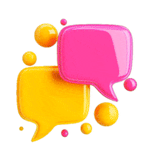 Download this engaging PowerPoint Animation featuring bouncing speech bubbles.