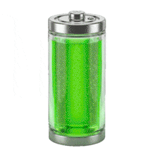 Download this PowerPoint Animation showcasing a dynamic battery emptying effect.