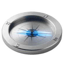 Download the True North Compass animation to symbolize leadership, core values, and strategic alignment in your professional PowerPoint presentations.