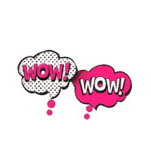 Download our Wow Bubbles animation. Features bold typography and high-contrast pink and black design. Perfect for product launches and marketing slides.