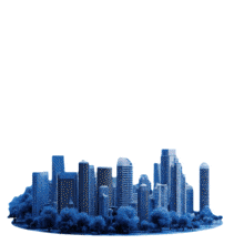 Download this dynamic cityscape PowerPoint Animation for engaging presentations.