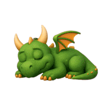 Sleeping Dragon PowerPoint  for Engaging Slides PowerPoint Animation layout preview.