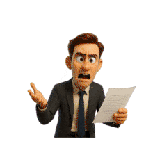 Download this PowerPoint Animation featuring an Angry Boss character expressing frustration in a GIF format.