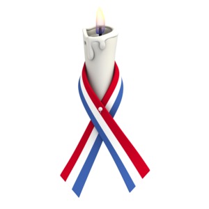 red white and blue ribbon clipart