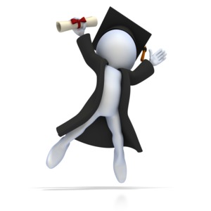 Diploma Hat Graduation  Great PowerPoint ClipArt for