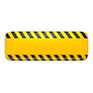 An image of a blank yellow caution bar.