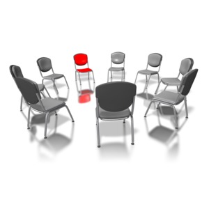 Colored Chairs Diversity Circle | Great PowerPoint ClipArt for ...