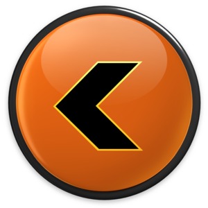 An orange left arrow button.