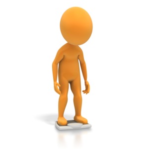 Stick Figures On A Scale | 3D Animated Clipart for PowerPoint -  