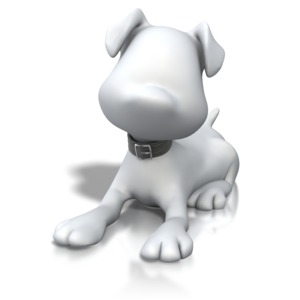 An image of a stick figure dog laying down.