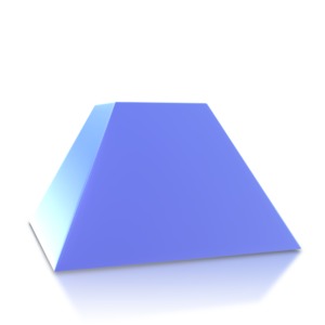 This image is intended to be used as the base of the two point pyramid illustration.