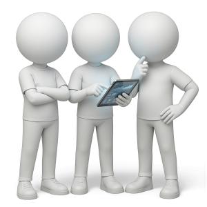 Download this Business Planning Tablet Presentation Clipart to enhance your presentation design with teamwork visuals.Title: Business Planning Tablet Clipart