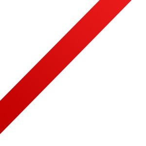 An image of a ribbon on the upper left corner. Part 1 of 2 graphics.