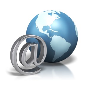 An image of the planet earth with an AT sign next to it.